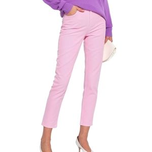SANDRO Paris Pink Denim Jeans 36 FR / 27 US